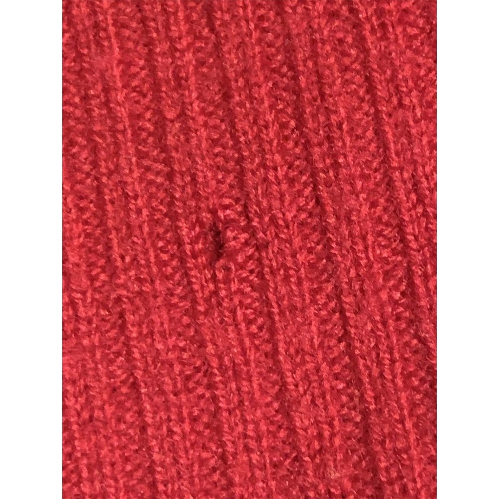 Women's Miss Pendleton 100% Virgin Wool Turtleneck Sweater Red Size Large - Picture 11 of 11
